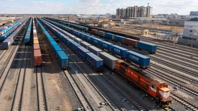 中欧班列中通道一季度通行中欧班列超1100列