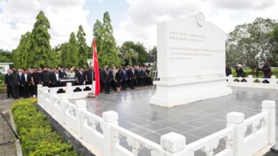 记者手记丨当一个坦桑孩子念出中国烈士的名字