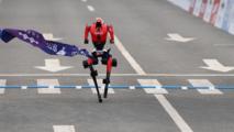 Humanoid robot surpasses human half-marathon world record in Beijing