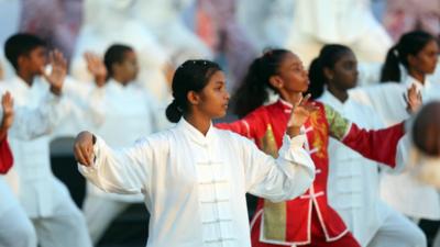 斯里兰卡举行太极拳推广活动