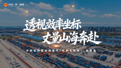 透视效率坐标，丈量山海奔赴：中欧班列货品溯源行（哈萨克斯坦）·效率篇