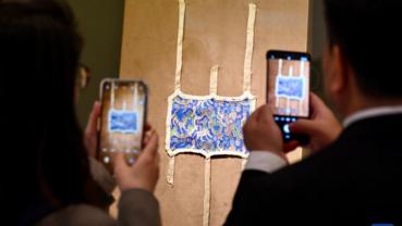 Xinjiang artifacts, artworks exhibition opens in Athens