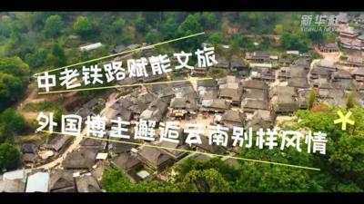 中老铁路赋能文旅 外国博主邂逅云南别样风情