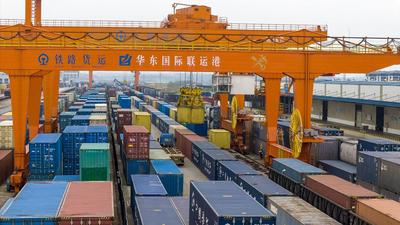 今年前5月中欧班列（义乌）出口集装箱超7万标箱