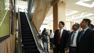 “同心同行，友谊长青”中斯友好合作成果图片展在斯里兰卡开幕