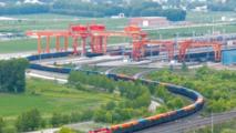 Tongjiang railway port sees increase in China-Europe freight train trips