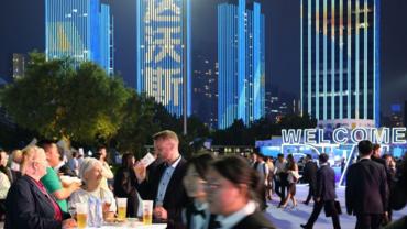 In pics: cultural event during Summer Davos in Dalian