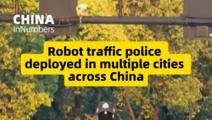 Robot traffic police deployed in multiple cities across China