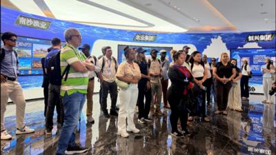 共筑蓝色梦想：加勒比海国家官员南沙探讨海洋合作新路径