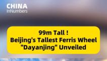 99m Tall! Beijing's Tallest Ferris Wheel "Dayanjing" Unveiled