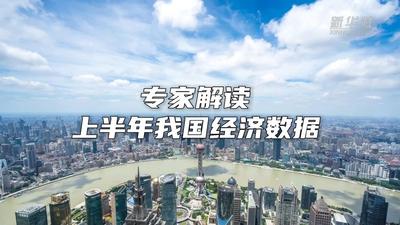 专家解读上半年我国经济数据