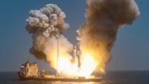 Chinese Gravity-1 rocket launches new satellites from sea