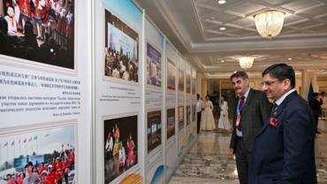 Photo exhibition marking SCO's 25th anniversary held in Kyrgyz capital