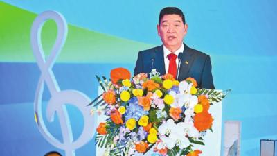 缅甸联邦共和国宣传部部长腾林——发挥媒体作用赋能“五大家园”建设