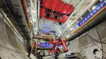 China's mega tunneling machine completes Yangtze River underwater tunnel breakthrough