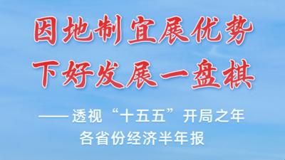 透视“十五五”开局之年各省份经济半年报