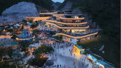 贵州贞丰：桥景赋能新业态 光影点燃夜经济