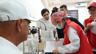 第六届“‘一带一路’爱心光明行走进乌兹别克斯坦”活动启动