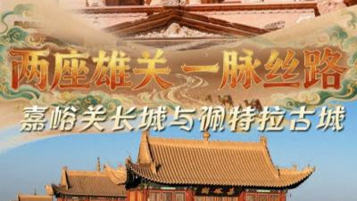 镜头连中外丨两座雄关 一脉丝路——嘉峪关长城与佩特拉古城