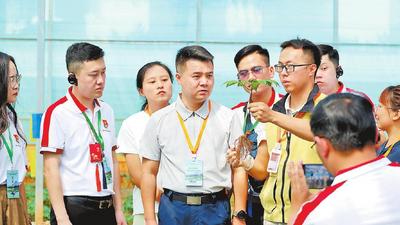 中越青年在文山调研交流