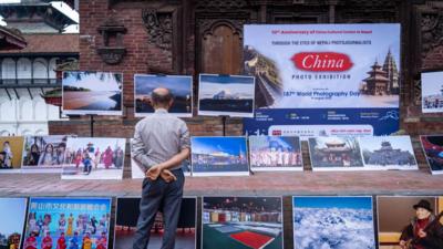 记者手记丨在加德满都杜巴广场“看见”现代中国