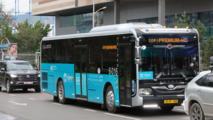 Chinese-made electric buses put into service in Ulan Bator, Mongolia