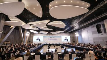 Opening session of Third Senior Officials' Meeting of APEC China 2026 held in Dalian