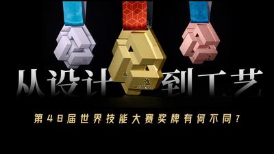 从设计到工艺，第48届世界技能大赛奖牌有何不同？