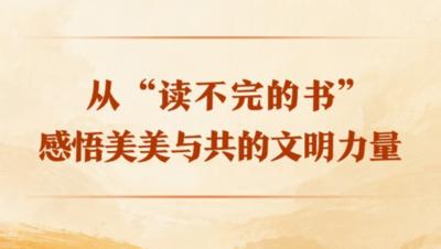 学习手记丨从“读不完的书”感悟美美与共的文明力量