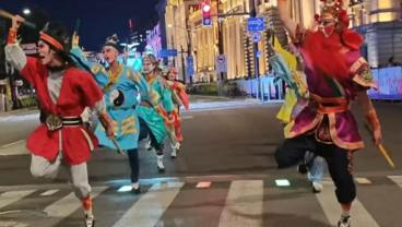 ChinaInNumbers | Chaoshan Yingge Dance lights up the Bund at 37th Shanghai Tourism Festival