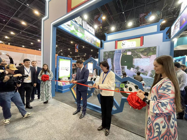 “你好!中国”国家旅游形象推广精彩亮相第30届塔什干国际旅游博览会