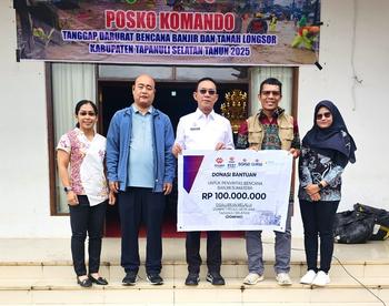 国能印尼爪哇公司向印尼北苏门答腊洪涝灾区提供紧急援助