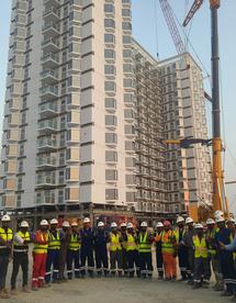 中企模块化高层建筑项目在阿布扎比落成