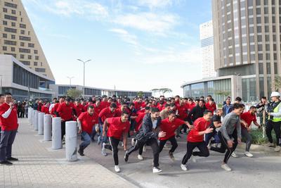 埃及新行政首都CBD项目举办2026年元旦健康跑活动