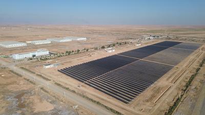 中企承建米桑油田光伏项目投产运营