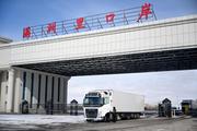 China's road logistics price index up in April 