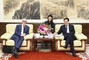 Xinhua president meets PA Media Group chief executive 