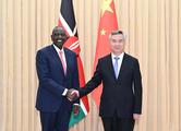 Senior Chinese official meets Kenyan president