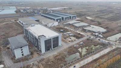 安徽怀远白莲坡镇乡村振兴产业园项目竣工在即