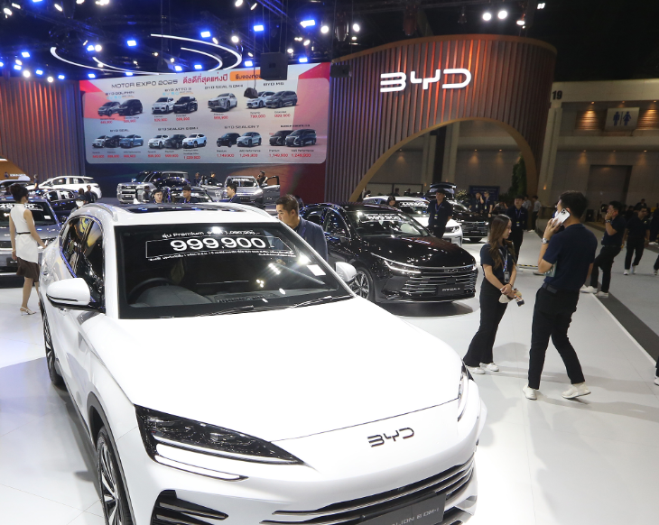 BYD overtakes Tesla in 2025 EV sales - Xinhua Silk Road