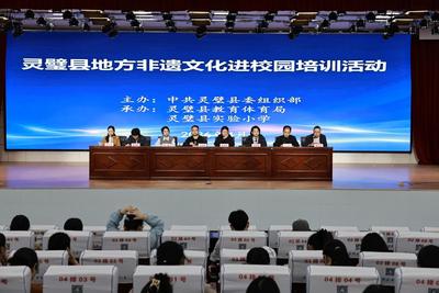 名师领航非遗进课堂  安徽灵璧探索美育新路径