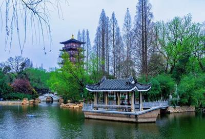 古韵新生   中国能建安徽电建二公司承建的庐江环碧公园焕新亮相