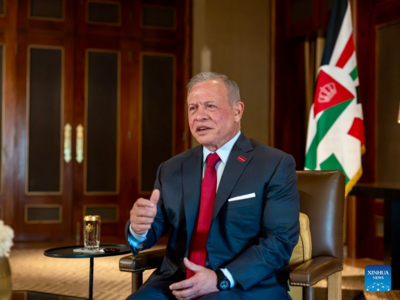 Interview: Jordanian king looks to advance Jordan-China strategic partnership