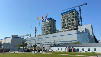 节日不停工  淮南洛河电厂四期工程建设攻坚正酣